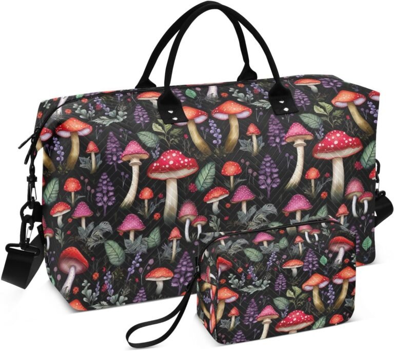 Premium Magic Mushroom Travel Duffel Bags – Versatile & Reliable Travel Companion