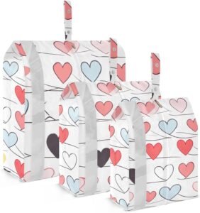 Transform Your Packing with Heart Red Packing Cubes