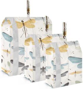 Watercolor Dragonflies Packing Cubes Review – Efficient Travel Organization