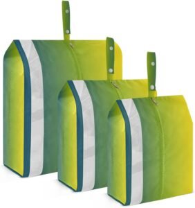 Dark Green Yellow Gradient Packing Cubes Review – Organize Your Travels with Style