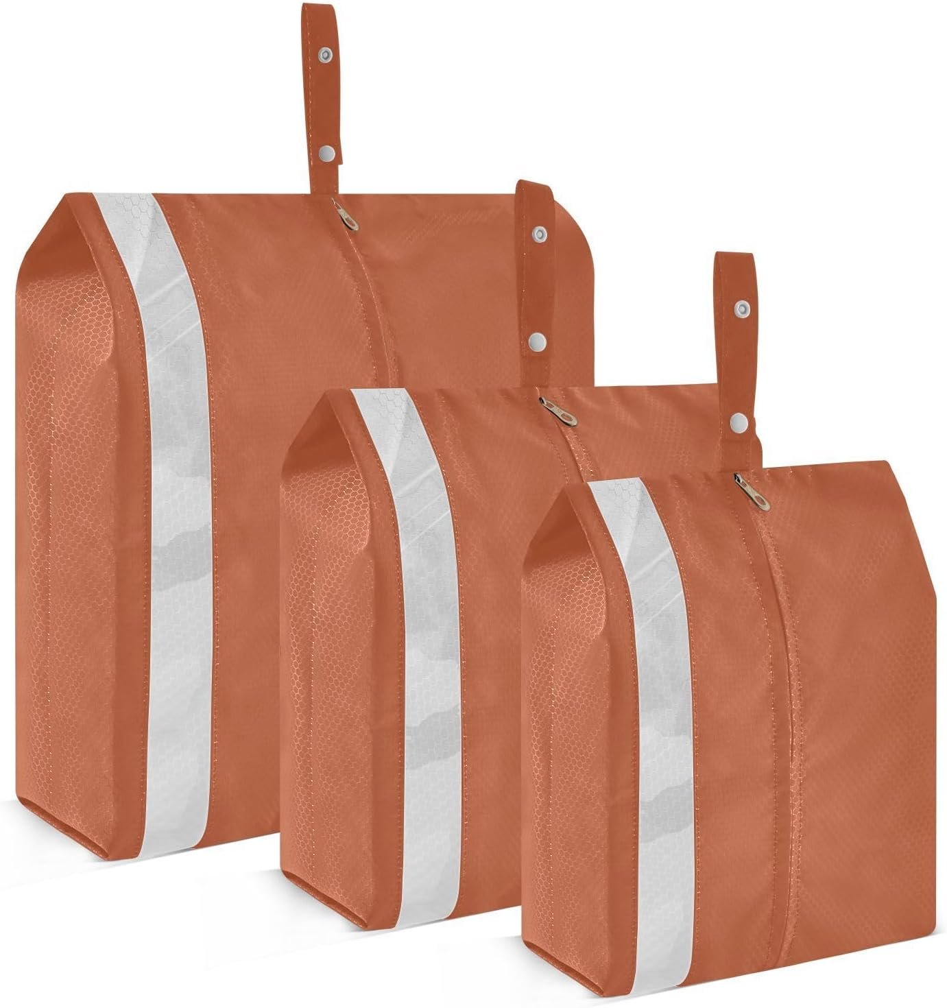 Burnt Orange Packing Cubes for Travel 3 Set Lightweight Compression Luggage Packing Organizers for Carry on Suitcase Travel Accessories Luggage Organizer Bags Set