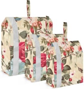Watercolor Rose Birds Vintage Packing Cubes Review – Stay Organized in Style!