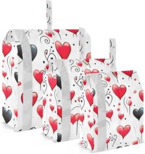 Effortless Travel Packing with Heart Red Packing Cubes