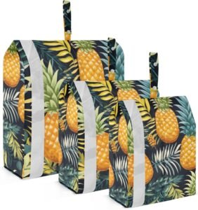 Effortless Organization: Watercolor Pineapples Packing Cubes Review
