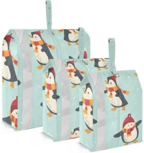 Penguins Scarves Packing Cubes Review: Travel Smart