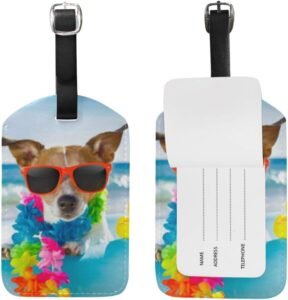 Charming Jack Russell Dog Luggage Tag Review