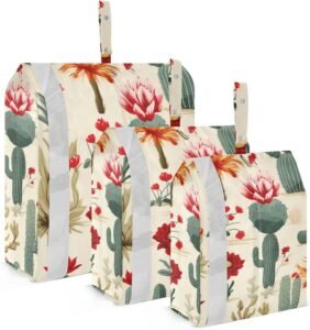 Cactus Plants Packing Cubes: Travel in Style
