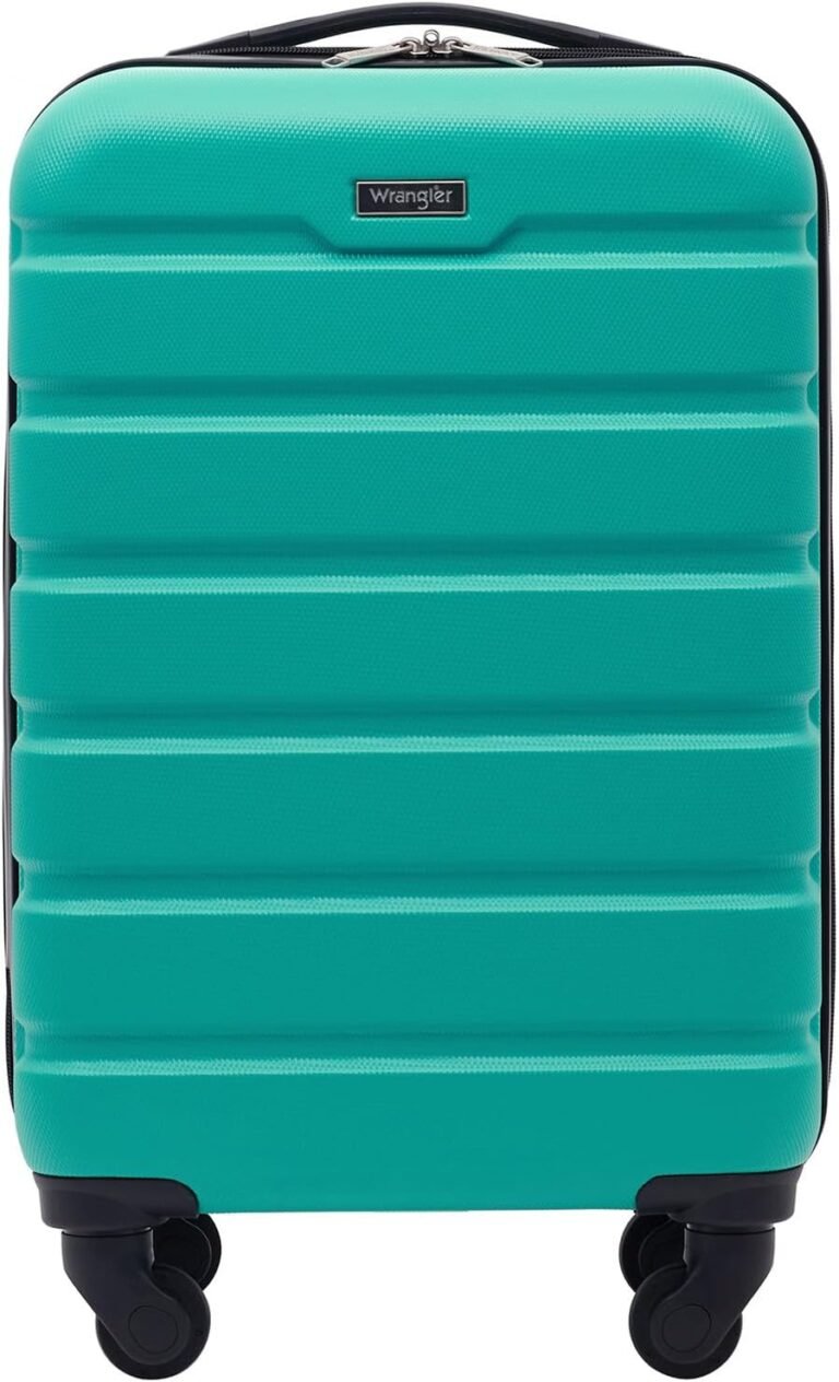 Wrangler 20″ Teal Spinner Carry-On Review