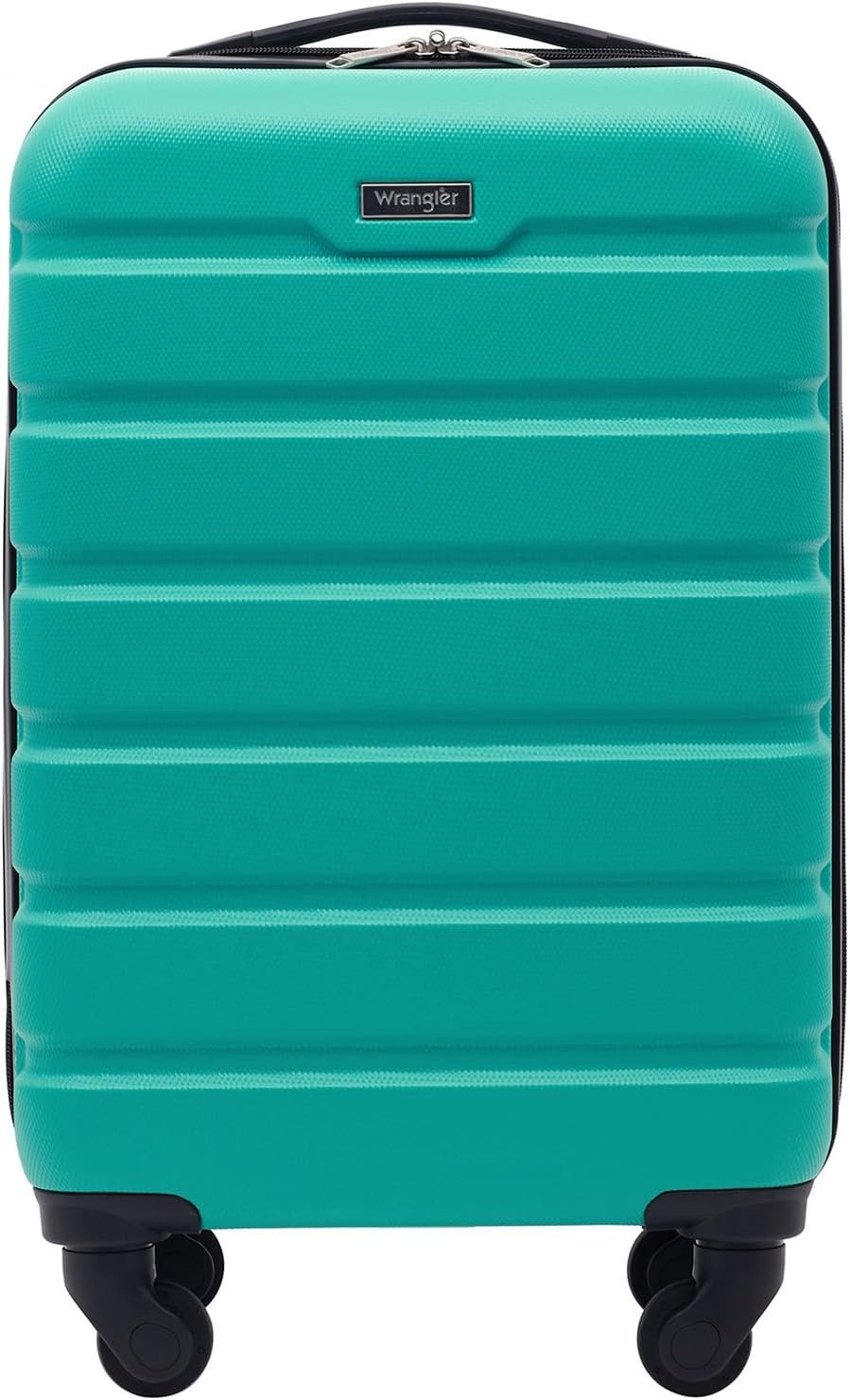 Wrangler 20" Spinner Carry-On Luggage, Teal