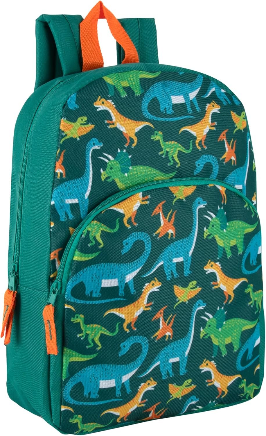 Trail maker 15 Inch Kids Backpacks for Boys & Girls | Preschool, Kindergarten, Elementary School Backpacks with Adjustable, Padded Straps (Prehistoric Pals)