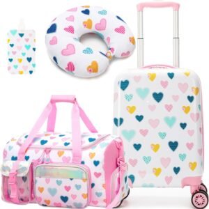Kid’s 3-Piece 16″ Hardside Luggage Set — Airline Approved
