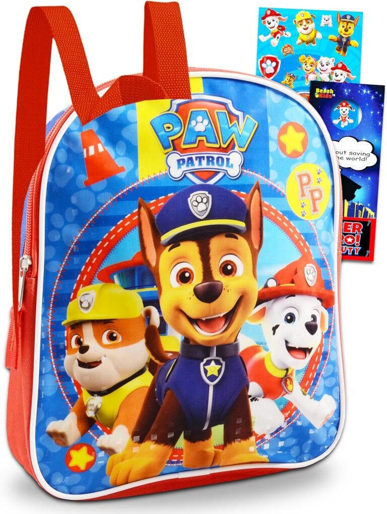 Paw Patrol Backpack for Toddlers | Cute Kids Backpack