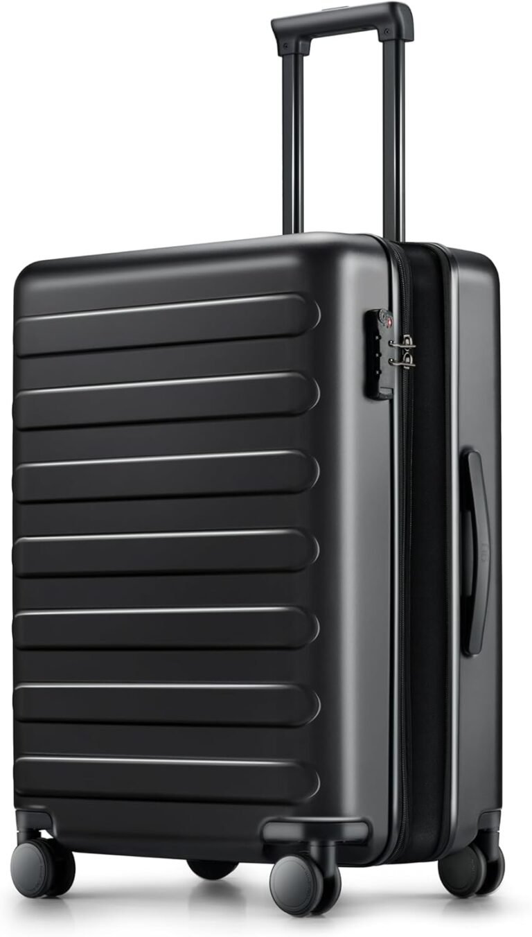 ninetygo Carry On Luggage, Black, Rhine Review