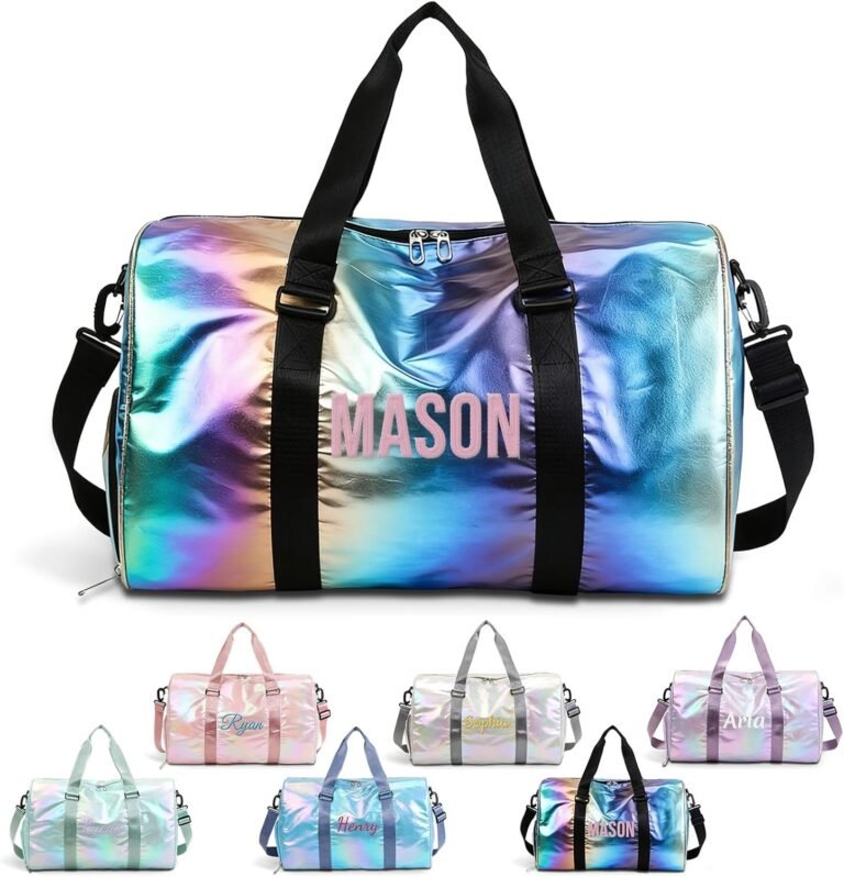Personalized Kids Duffel Bag Review | Family Travel Gear