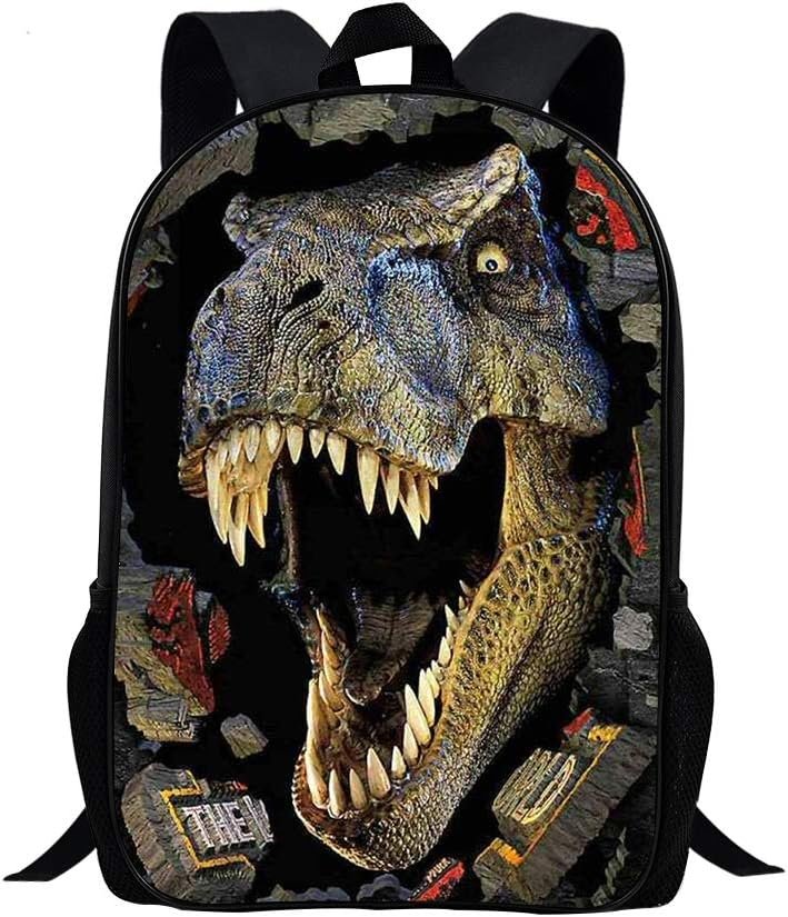 JeremySport Dinosaur School Bag Rucksack Backpack