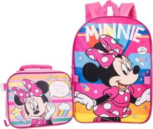 Disney Minnie Mouse Backpack Set | Perfect for Kids!