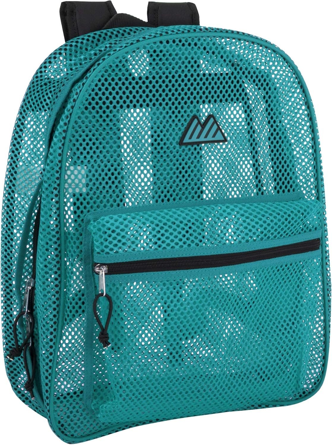 Summit Ridge Mesh Backpacks for Kids, Adults, School, Beach, and Travel, Colorful Transparent Mesh Backpacks with Padded Straps