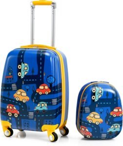 Kids Luggage Set – Honey Joy Travel Suitcase & Backpack