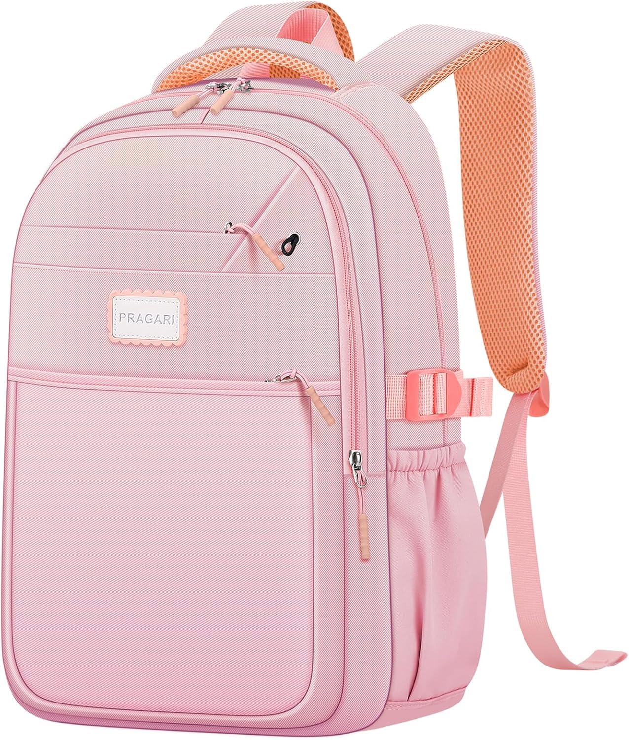 Aesthetic Backpack for School Cute Laptop Pink Backpack Teens Girls Travel Casaul Daypack Lightweight Book Bags