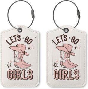 Cowgirl Luggage Tags – Kids Travel Gear