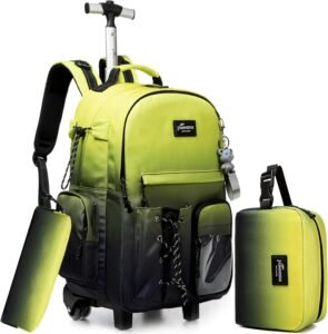 Rolling Backpack for Teens: School & Travel Made Easy