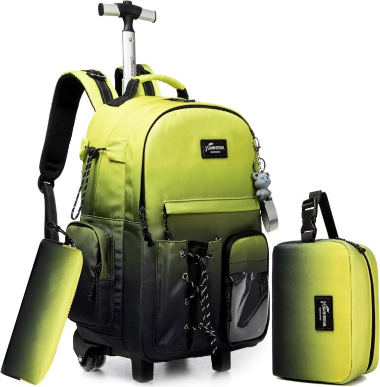 Rolling Backpack for Teens: School & Travel Made Easy