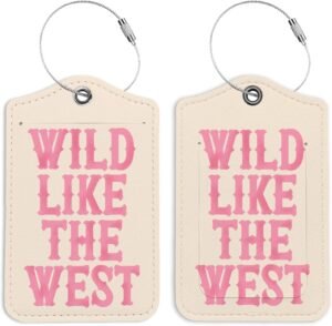 Pink Cowgirl Luggage Tags – LARTSFRO