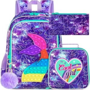Mermaid Backpack Set for Girls – CCJPX