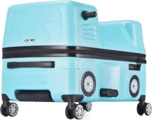 Kids Travel Suitcase: Riding Car Luggage | Creative Design