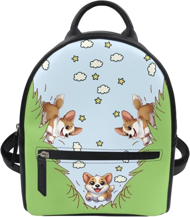 Cute Dog Pattern Mini Backpack for Kids | Stylish & Personalized