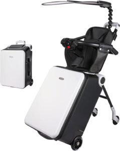 Family Travel Luggage with Child Seat | Kid’s Suitcase