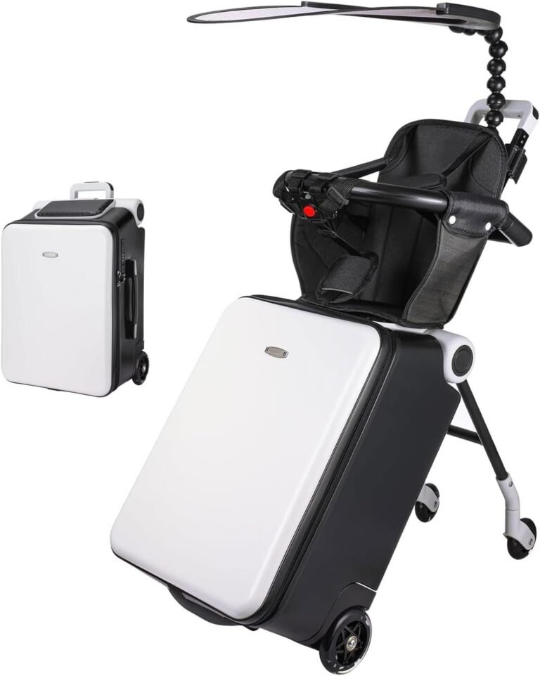 Family Travel Luggage with Child Seat | Kid’s Suitcase
