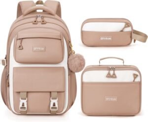 Fimibuke Backpack Set | Kids School Backpack & Lunch Bag