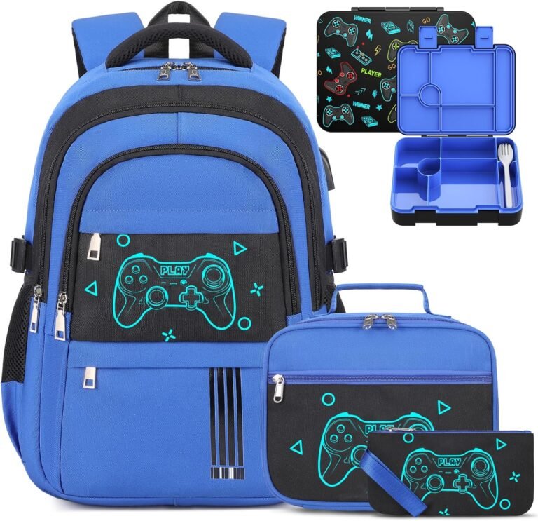 Boys’ Backpack Set – Game Console Design
