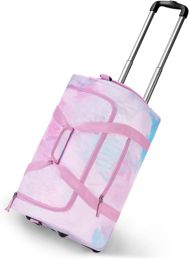 Girls Suitcase – Fade Pink Travel Bag | Choco Mocha