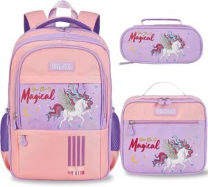Cute Girls Backpack Set | School & Travel