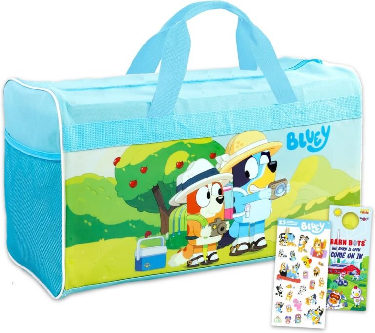 Bluey Duffle Bag Set for Kids Review