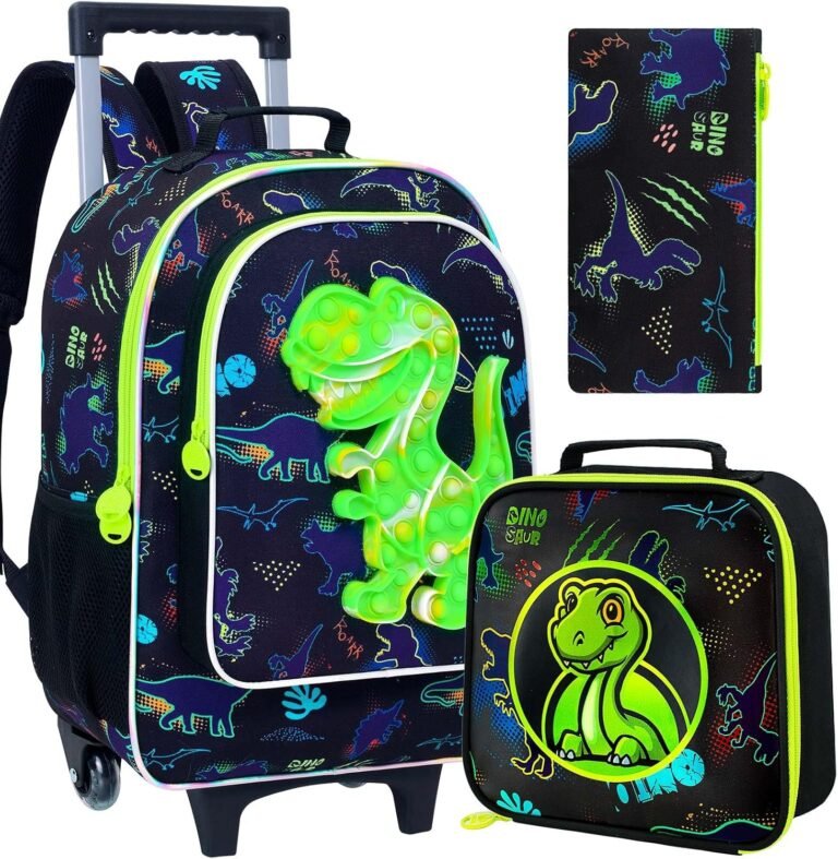 Dinosaur Rolling Backpack for Boys – CCJPX