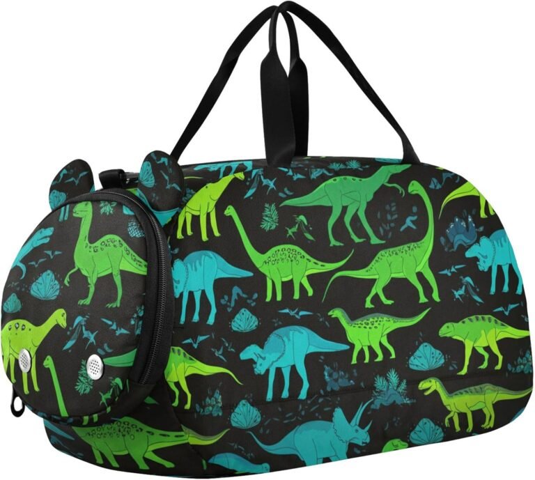 Dinosaur Duffel Bag for Kids | Travel Bag for Toddlers