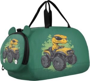 Dinosaur Kids Travel Bag – Travel Duffel for Boys & Girls