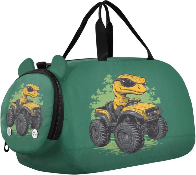 Dinosaur Kids Travel Bag – Travel Duffel for Boys & Girls