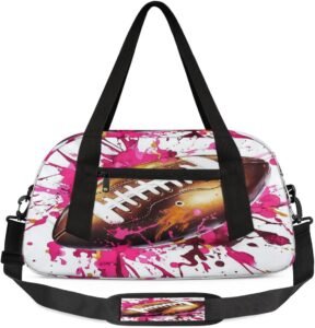 Kids Travel Duffel Bag – Golden Football Design