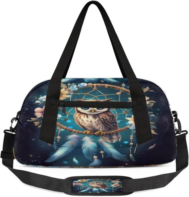 Kids Travel Duffle Bag – Dreamcatcher Owl