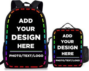 Personalized Kids Backpack & Lunch Bag Set
