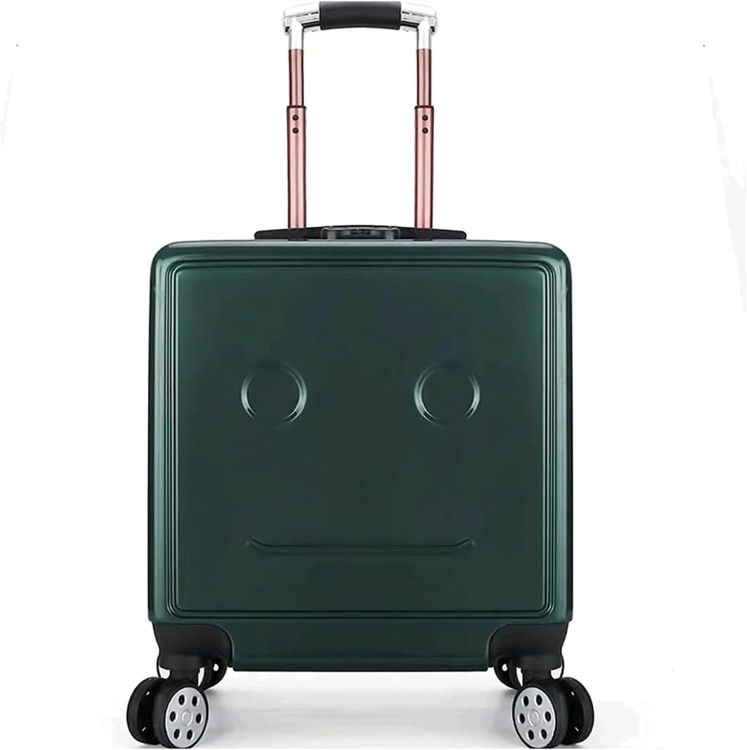 Luggage，Suitcases With Wheels Carry On Luggage Small Travel Luggage Hard Case Luggage Combination Lock Suitcase Kids Adult Luggage Suitcase Adjustable Trolley Luggage Lightweight ( Size : Green )