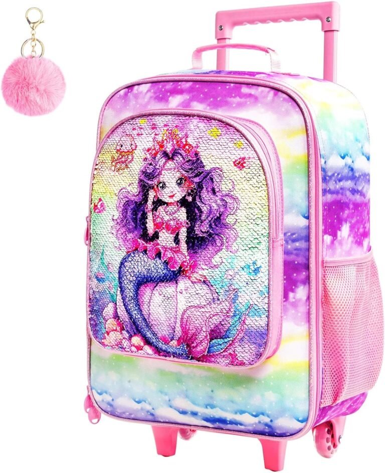 Girls Suitcase Review – Mermaid Luggage for Toddlers