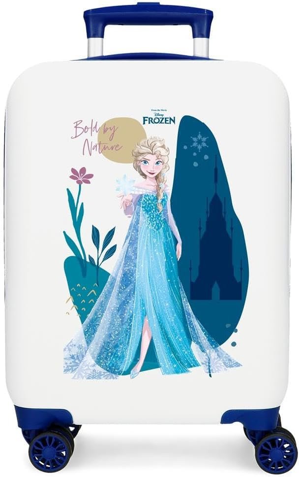 Disney Girls' Suitcase, White, One Size