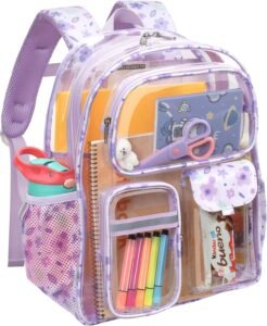 Clear Backpack for Girls – Bagseri Kids School Bag