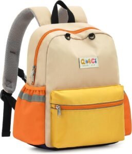 Toddler Backpack – Yellow | Kids Travel Gear