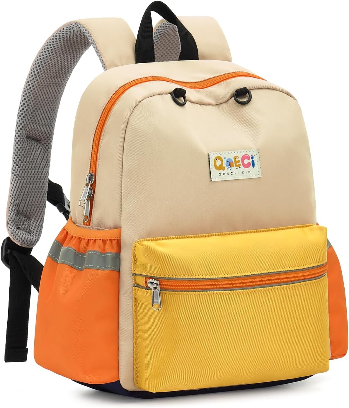 Toddler Backpack for Boys Girls 2-5, Kids Preschool Backpack, 13inch Little Kids Backpack Daycare School Bookbag for Kindergarten Elementary School Travel,Yellow